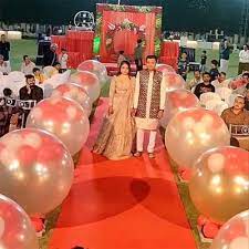 Creative balloon styling for birthday Varanasi