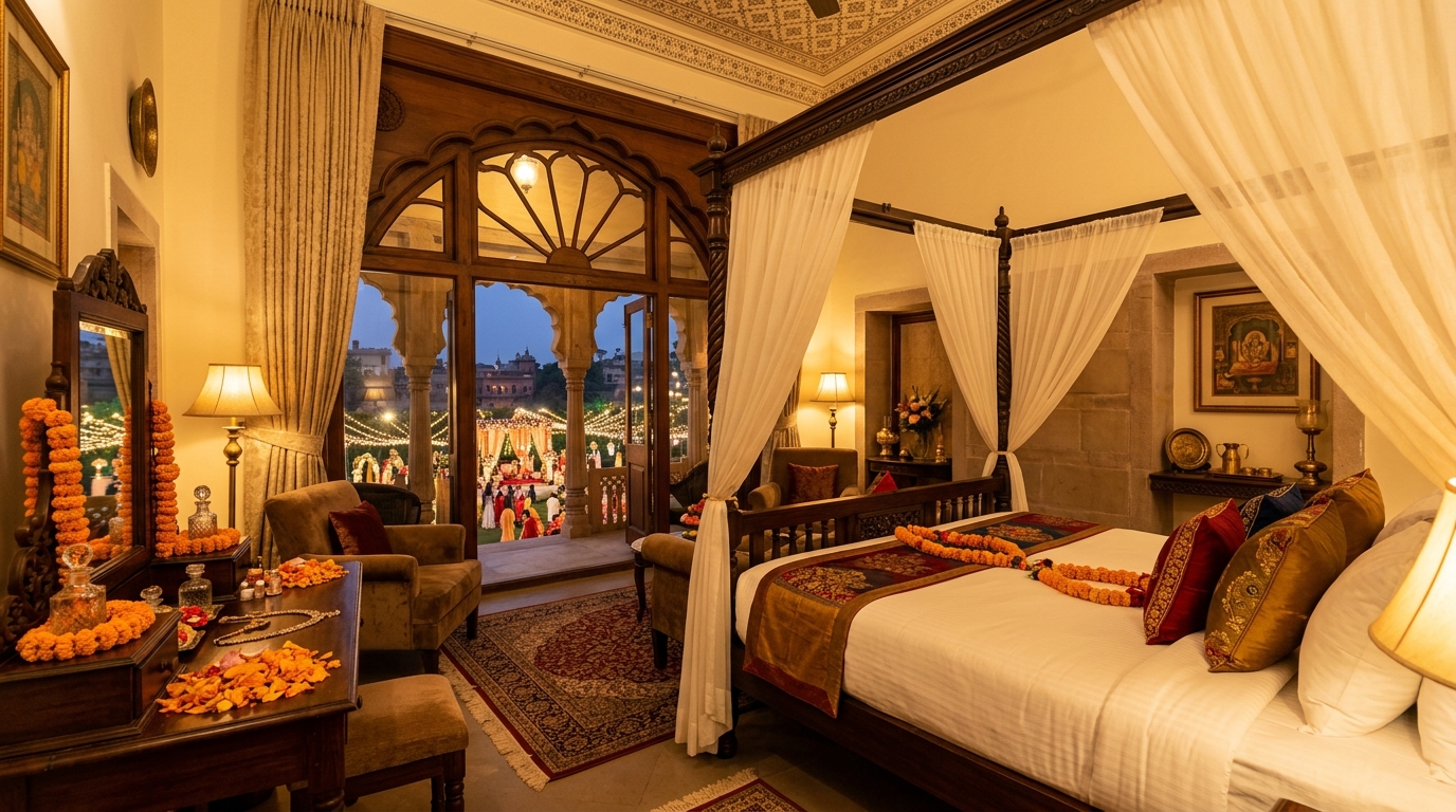 Wedding Venues with Rooms in Varanasi: Accommodation & Venue Guide (2026)